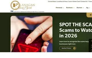 Flanagan State Bank - Spencer Office website