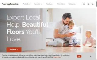 Flooring America - Spencer website