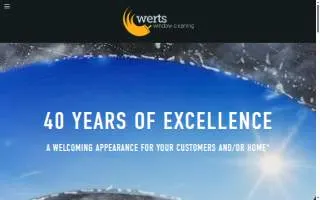 Werts Window Cleaning website
