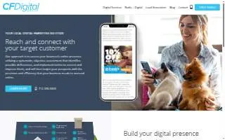 CF Digital Group of Storm Lake website
