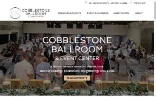 Cobblestone Ballroom website