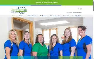 Gennatos Family Dentistry website