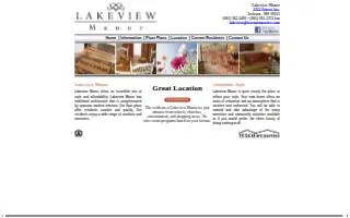 Lakeview Manor Senior Apartments website
