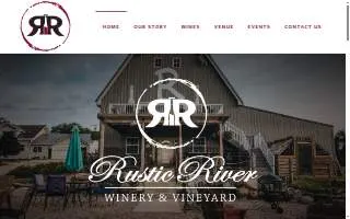 Rustic River Winery and Vineyard website