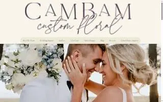 CamBam Custom Floral website