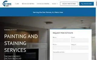 Clemen Painting Services website