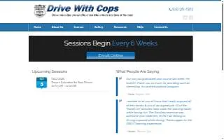Drive With Cops of Ames website