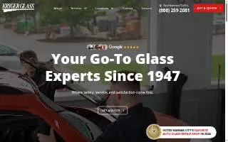 Kryger Glass of Urbandale website