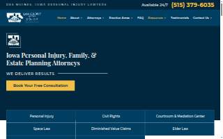 Law Group of Iowa - Personal Injury Lawyers - 24/7 Call Answering