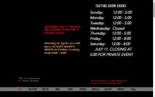 Madison County Winery website