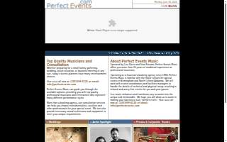 Perfect Events