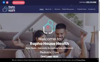 Rapha House Health - Dr. Joseph Falco website