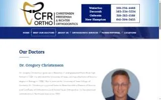 Christensen and Freeseman Orthodontics : Gregory P Christensen website