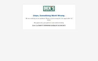DICK'S Sporting Goods of Eastlake website