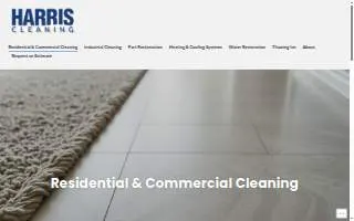 Harris Cleaning Service Inc website
