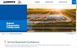 Hawkeye Community College Regional Transportation Training Center