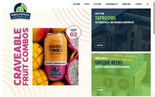 SingleSpeed Brewing Co. website