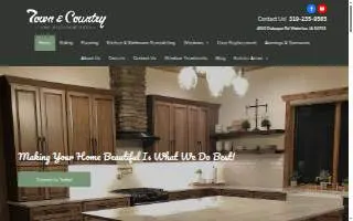Town & Country Home Improvement website
