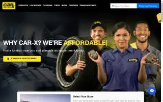 Car-X Tire & Auto of Waukee website