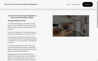 First Impressions Home Staging of Waukee website