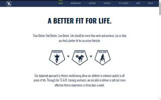 Gym website