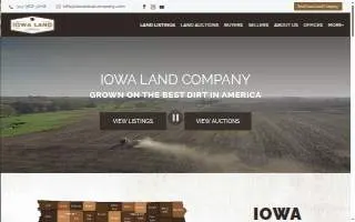 Iowa Land Company of Waukee website