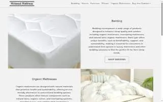Midwest Mattress of Waukee website
