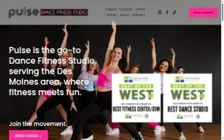 Pulse Dance Fitness Studio of Waukee website