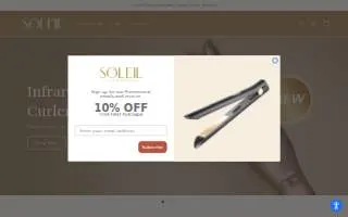 Soleil Tan Spa of Waukee website