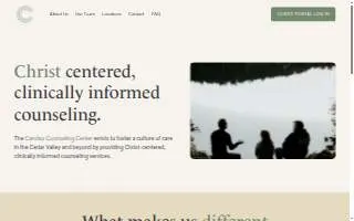 Candeo Counseling Center website
