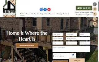 JD Builders LLC website