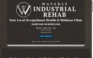 Waverly Industrial Rehab website