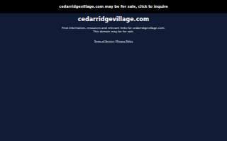 Cedar Ridge Village