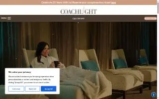 Coachlight Clinic & Spa website