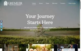 Gremler Wealth Management of West Des Moines website