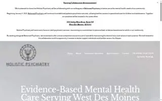 Holistic Psychiatry website