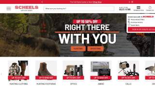 Scheels website