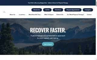 Ascend Physical Therapy - SE Boise website