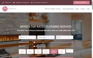 Boise Cleaning Fairy website