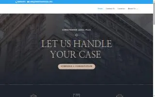 Christensen Legal PLLC website