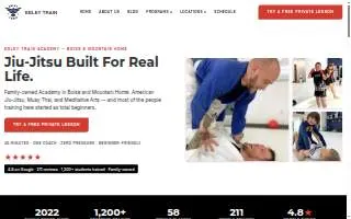 Egley Train Boise Jiu Jitsu - HQ website