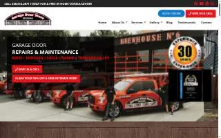 Garage Door Store Boise website