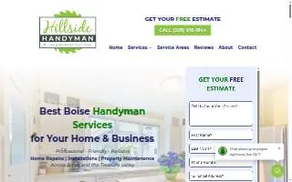 Hillside Handyman website