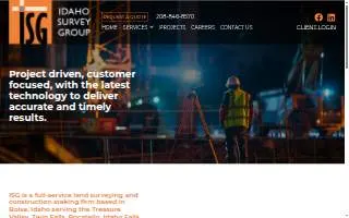 Idaho Survey Group website