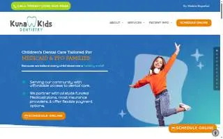 Kuna Kids Dentistry of Boise website
