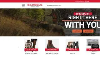 Scheels of Boise website