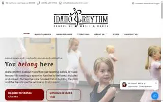 Idaho Rhythm of Caldwell website