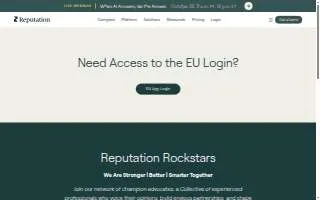 Reputation Marketing Agency website