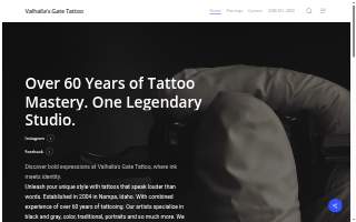 Valhallas Gate Tattoo of Nampa