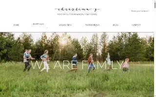 christina g photography website